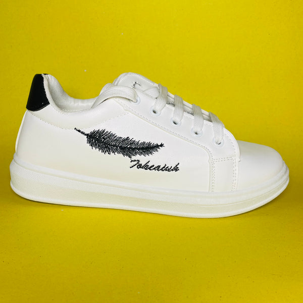 Female Sneakers W-20 Black-White