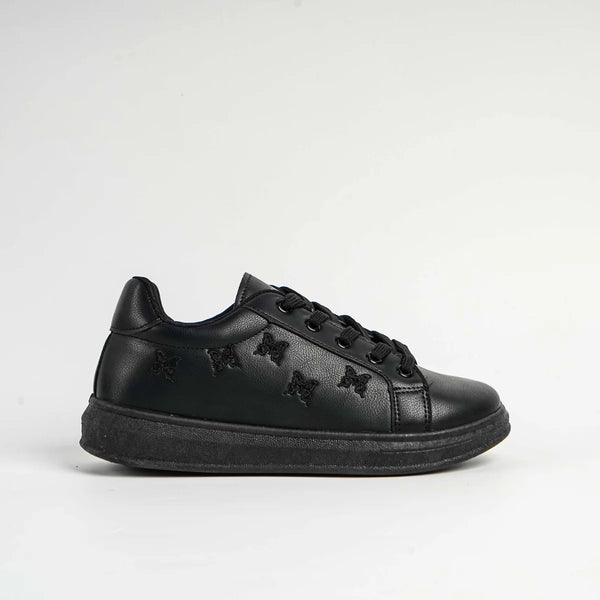 BLACK BUTTERFLY W-5 BLACK SNEAKERS