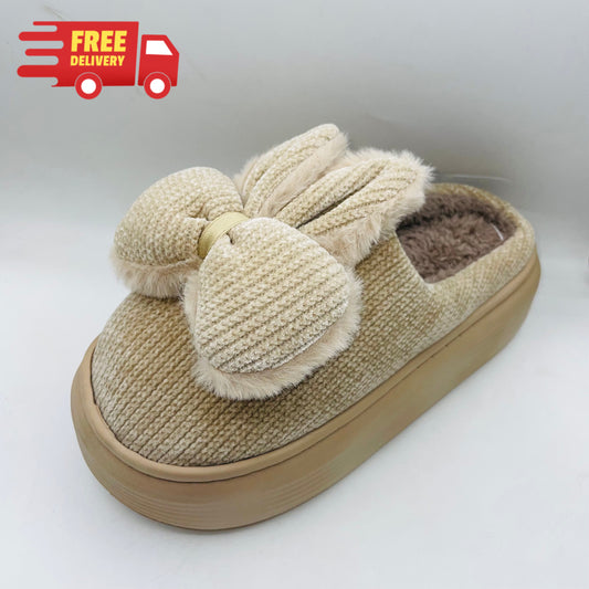 Bedroom Slippers - B-11 (Beige)