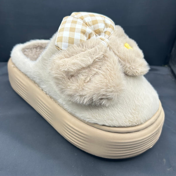 Bedroom Slippers - B-12 (Beige)
