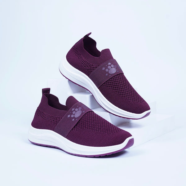 Mehroon White Sketcher - MSK-1