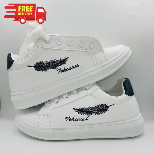 Female Sneakers W-20 Black-White