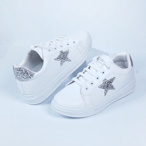 WHITE CHARM W-3 SNEAKERS