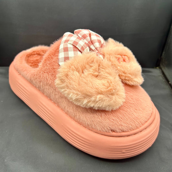 Bedroom Slippers - B-12 (Deep Pink)