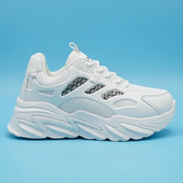 White Moon High Heel Female Joggers I-3 (Chunky Sole)