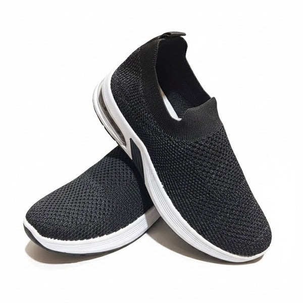 Black Zebra Slip On Female Sketcher - USK-13