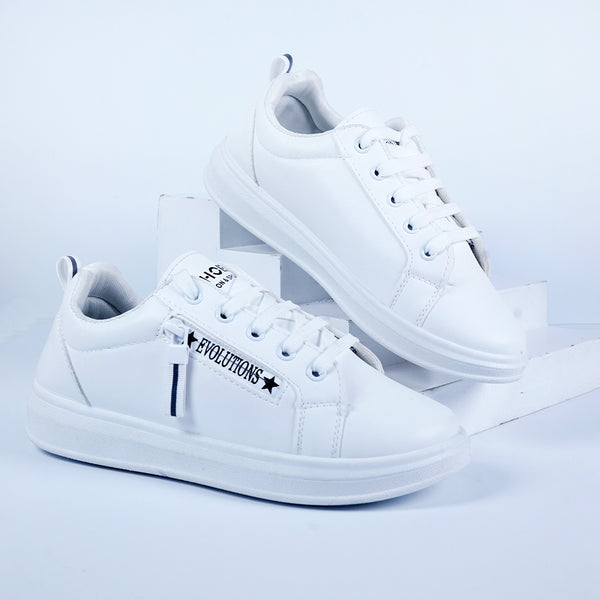 WHITE CLASSIC W-1 SNEAKERS