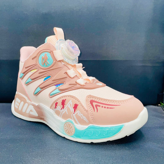 KIDS FILA JOGGER - L8- PEACH PINK