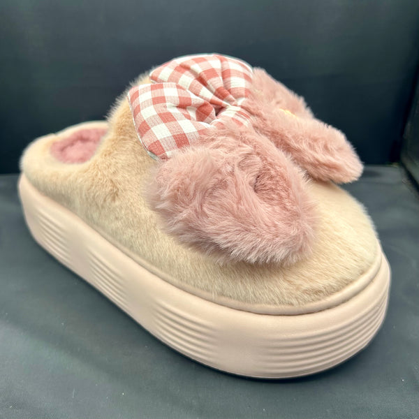 Bedroom Slippers - B-12 (Baby Pink)
