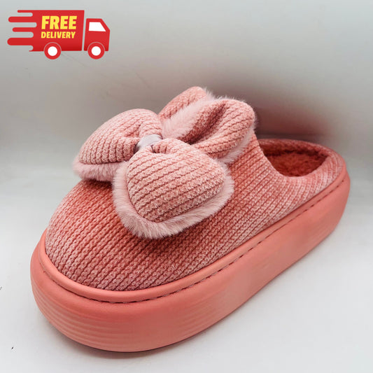 Bedroom Slippers - B-11 (Deep Pink)