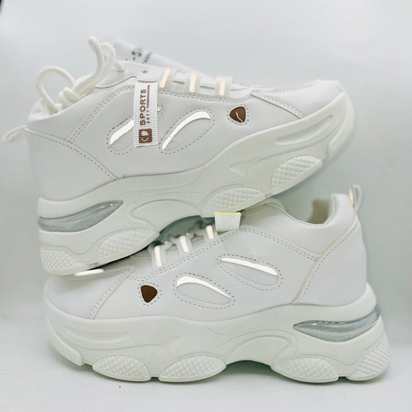 White High Heel Female Jogger H-8